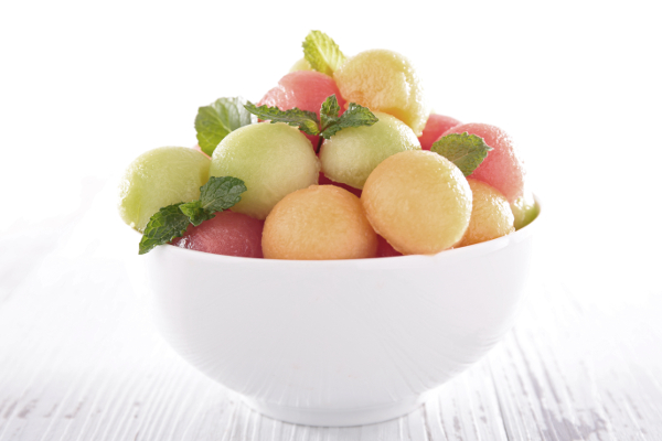 fruta antes de las comidas