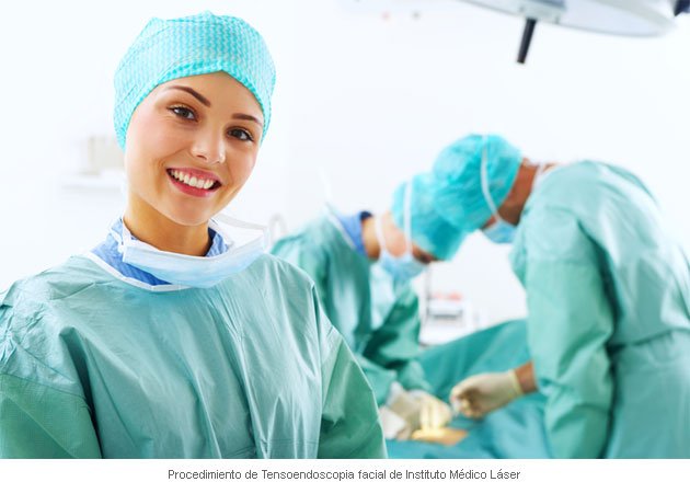 Procedimiento de Tensoendoscopia facial de Instituto Médico Láser