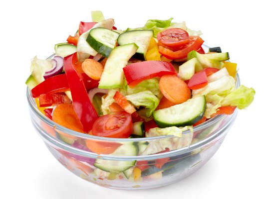 Las frutas y las verduras contienen fibra soluble
