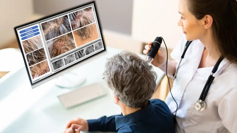 Diagnóstico del liquen plano pilar en IML Madrid