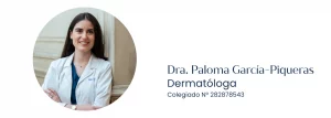 Dermatóloga Paloma Garcia